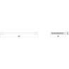 Mexen Triv półka na ręcznik, złota szczotkowana - 70A33082-55