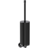 Mexen Triv szczotka toaletowa, czarna/black chrome - 70A33071-73B