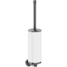 Mexen Triv szczotka toaletowa, biała/gun gray szczotkowany - 70A33071-66W
