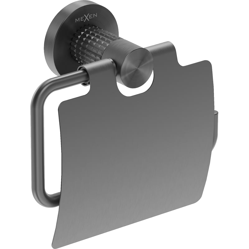Mexen Triv uchwyt na papier toaletowy, gun gray szczotkowany - 70A33021-66
