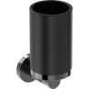 Mexen Triv kubek na szczoteczki, czarny/black chrome - 70A33051-73B