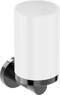 Mexen Triv kubek na szczoteczki, biały/black chrome - 70A33051-73W