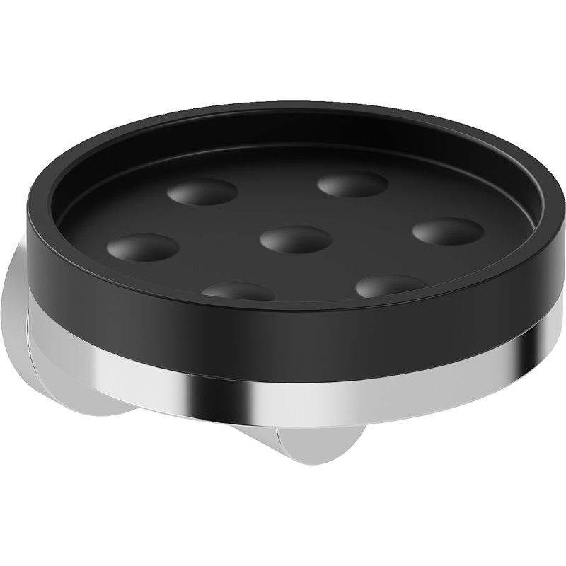 Mexen Triv mydelniczka, czarna/chrom - 70A33055-00B