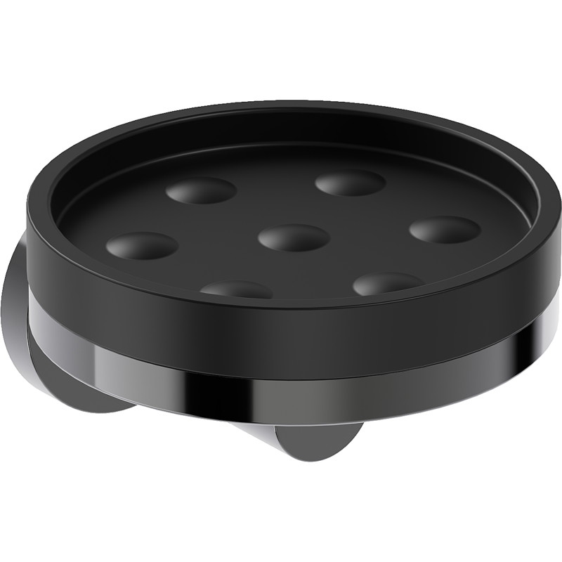 Mexen Triv mydelniczka, czarna/black chrome - 70A33055-73B