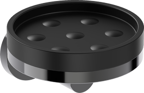 Mexen Triv mydelniczka, czarna/black chrome - 70A33055-73B