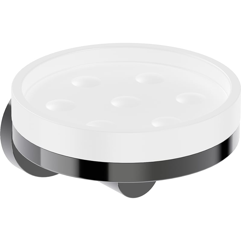 Mexen Triv mydelniczka, biała/black chrome - 70A33055-73W