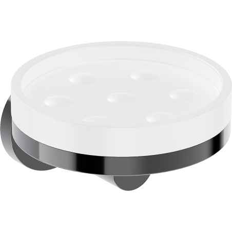 Mexen Triv mydelniczka, biała/black chrome - 70A33055-73W