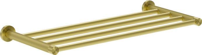 Mexen Triv półka na ręcznik, złota szczotkowana - 70A33082-55