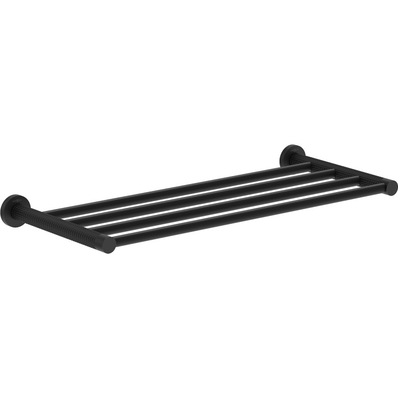 Mexen Triv półka na ręcznik, czarna - 70A33082-70