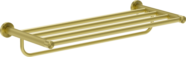 Mexen Triv półka na ręcznik, złota szczotkowana - 70A33081-55