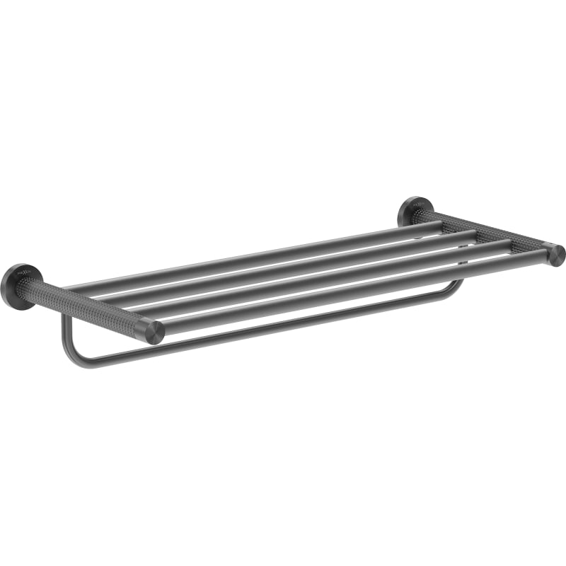 Mexen Triv półka na ręcznik, gun gray szczotkowany - 70A33081-66