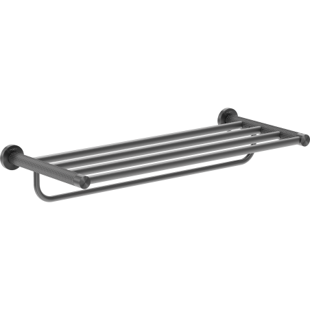 Mexen Triv półka na ręcznik, gun gray szczotkowany - 70A33081-66
