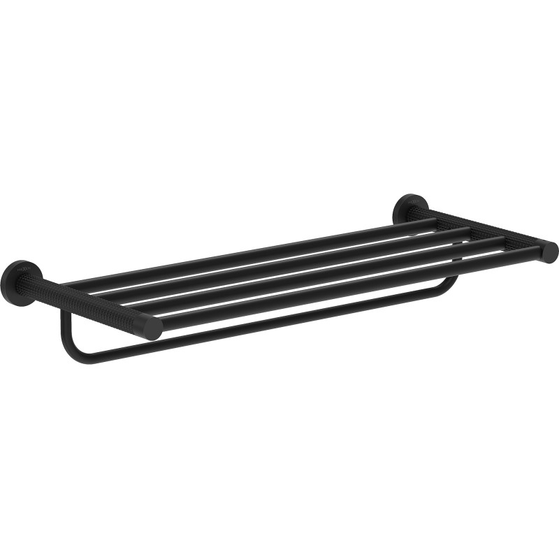 Mexen Triv półka na ręcznik, czarna - 70A33081-70