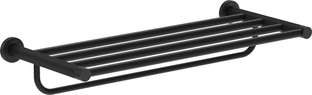 Mexen Triv półka na ręcznik, czarna - 70A33081-70