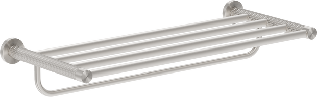 Mexen Triv półka na ręcznik, nikiel szczotkowany - 70A33081-97