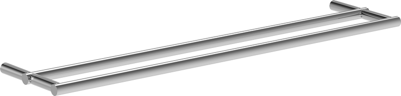Mexen Loop podwójny wieszak na ręcznik, chrom - 70A71047-00
