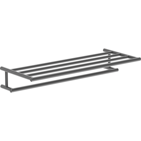 Mexen Loop półka na ręcznik, gun gray szczotkowany - 70A71081-66