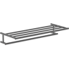 Mexen Loop półka na ręcznik, gun gray szczotkowany - 70A71081-66