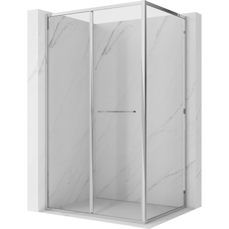 Mexen Linea kabina prysznicowa rozsuwana 90 x 80 cm, transparent, chrom - 8E1-090-080-01-01