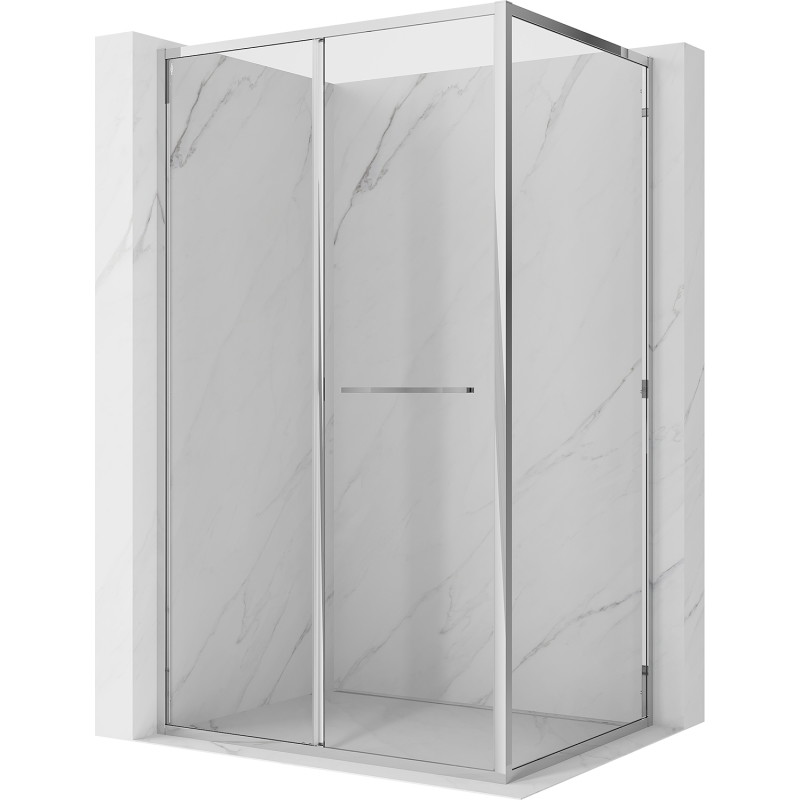 Mexen Linea kabina prysznicowa rozsuwana 95 x 85 cm, transparent, chrom - 8E1-095-085-01-01