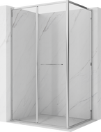 Mexen Linea kabina prysznicowa rozsuwana 80 x 95 cm, transparent, chrom - 8E1-080-095-01-01