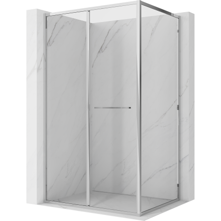 Mexen Linea kabina prysznicowa rozsuwana 85 x 95 cm, transparent, chrom - 8E1-085-095-01-01