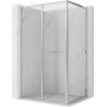 Mexen Linea kabina prysznicowa rozsuwana 85 x 95 cm, transparent, chrom - 8E1-085-095-01-01