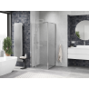 Mexen Linea kabina prysznicowa rozsuwana 80 x 80 cm, transparent, chrom - 8E1-080-080-01-01