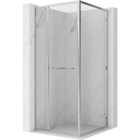 Mexen Linea kabina prysznicowa rozsuwana 90 x 90 cm, transparent, chrom - 8E1-090-090-01-01