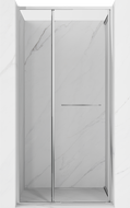 Mexen Linea drzwi prysznicowe rozsuwane 100 cm, transparent, chrom - 8E1-100-000-01-01