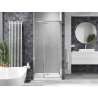 Mexen Linea drzwi prysznicowe rozsuwane 110 cm, transparent, chrom - 8E1-110-000-01-01