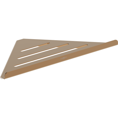 Mexen Diva-C koszyk łazienkowy narożny, różowe złoto - 70A8528-60