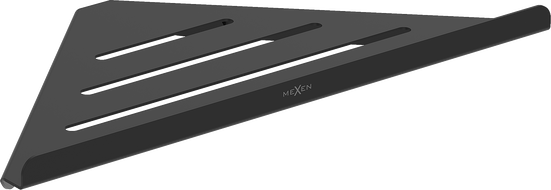 Mexen Diva-C koszyk łazienkowy narożny, czarny - 70A8528-70