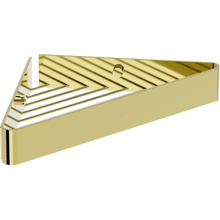 Mexen Evos-C koszyk łazienkowy narożny, złoty - 70A8514-50