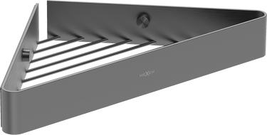 Mexen Evos-C koszyk łazienkowy narożny, gun gray szczotkowany - 70A8514-66