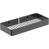 Mexen Evos-L koszyk łazienkowy, black chrome - 70A8714-73