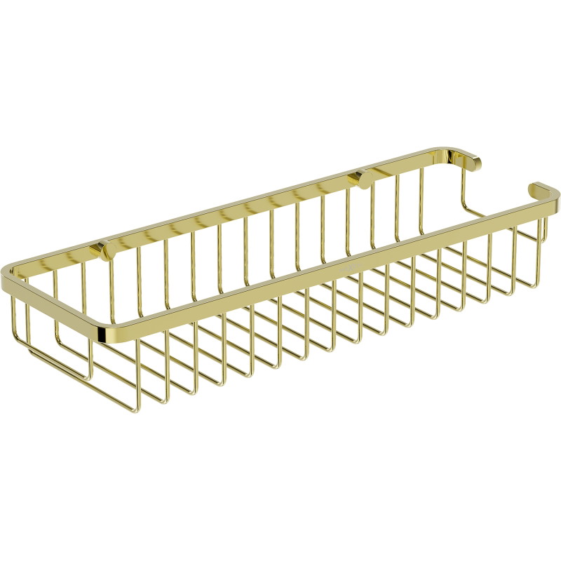 Mexen Uni-L koszyk łazienkowy, złoty - 70A8719-50