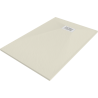 Mexen Hugo brodzik prostokątny SMC 100 x 90 cm, beżowy, maskownica biała - 42699010-W