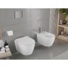 Mexen Carmen miska wc Rimless z deską wolnoopadającą slim, duroplast, biała połysk - 30880500
