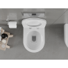 Mexen Carmen miska wc Rimless z deską wolnoopadającą slim, duroplast, biała połysk - 30880500