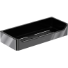 Mexen Rivon-L koszyk łazienkowy, black chrome - 70A8725-73