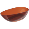 Mexen Glass earth wanna wolnostojąca transparentna 170 x 85 cm, korek chrom - 58061708505