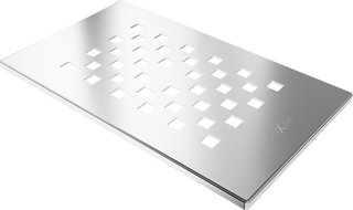 Mexen Hugo maskownica do brodzika, inox - 42910001