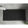 Mexen Hugo brodzik prostokątny SMC 170 x 80 cm, czarny kamień - 42758017