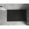 Mexen Hugo brodzik prostokątny SMC 160 x 90 cm, czarny kamień - 42759016