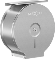 Mexen Spira-U+ pojemnik na papier toaletowy z półką na telefon, inox - 70K541-01