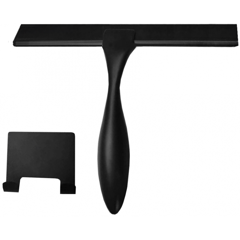 Mexen ściągaczka do wody z uchwytem, czarna - 79940-70