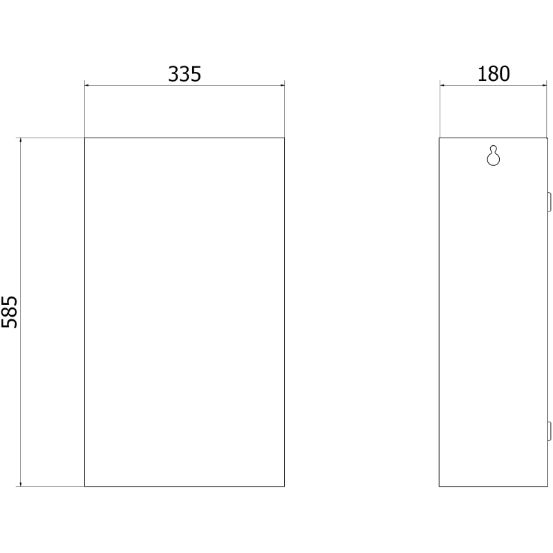 Mexen Linox Kosz na śmieci 32L, inox - 70K006-01
