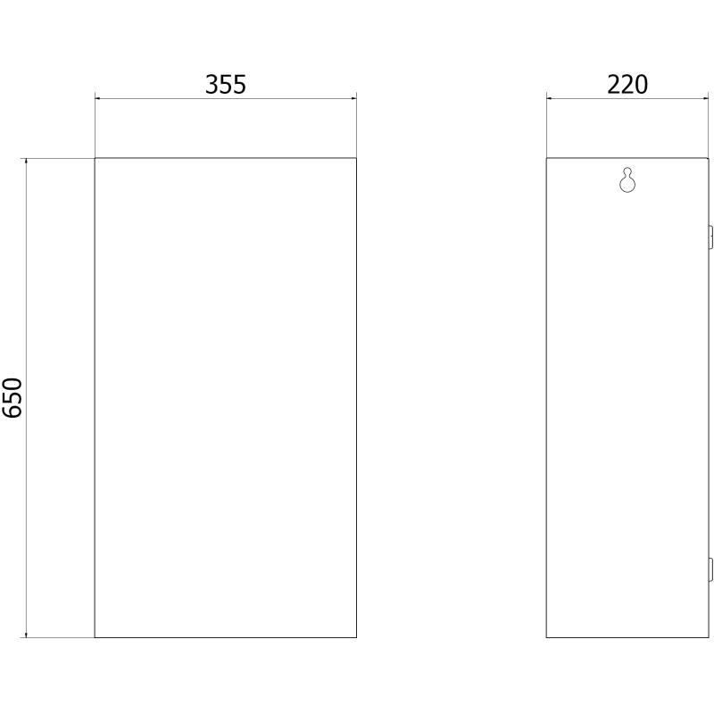 Mexen Linox Kosz na śmieci 50L, inox - 70K007-01