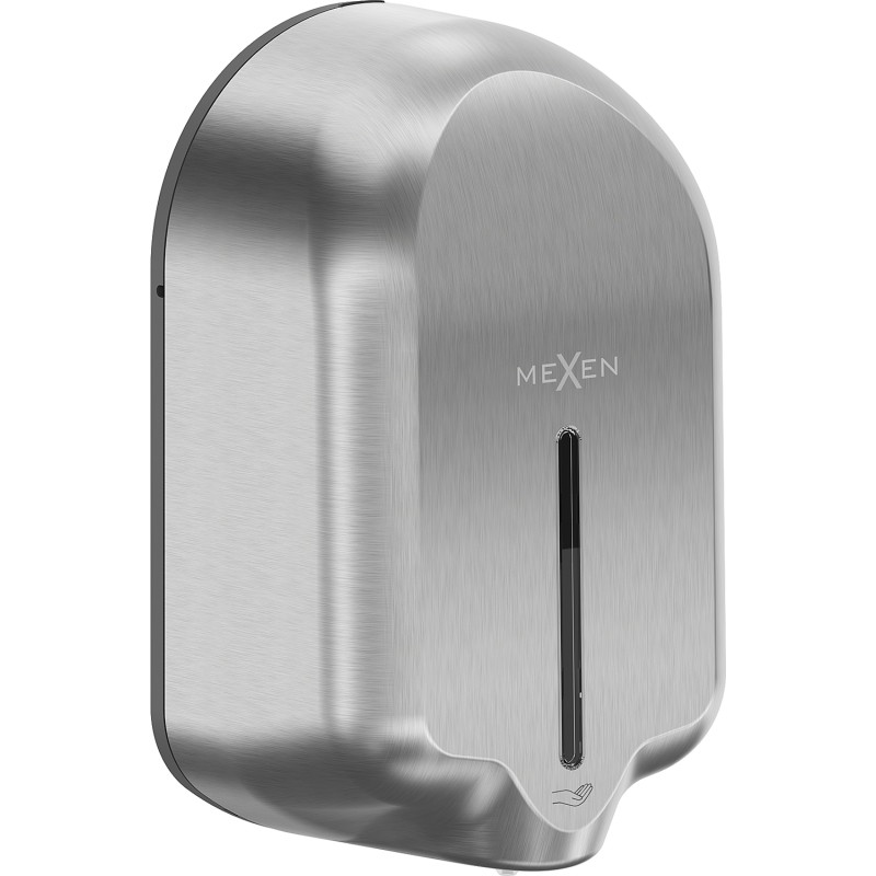 Mexen Purio-Max bezdotykowy automatyczny dozownik do mydła w płynie 1200 ml, inox - 70K610-01